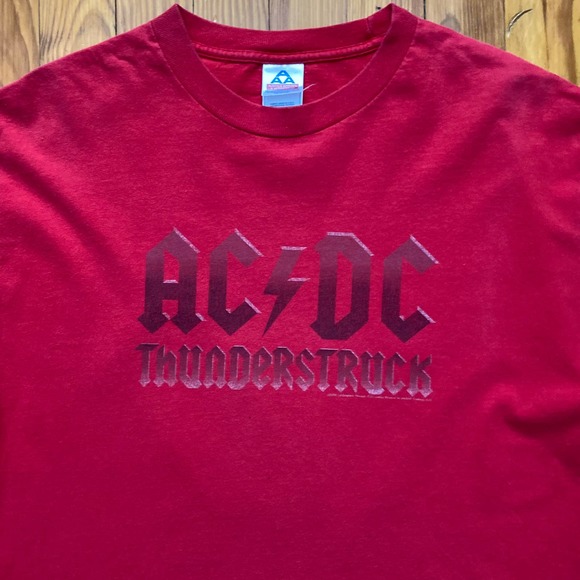 Y2K AC/SC Thunderstruck T-Shirt - Picture 3 of 7